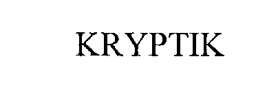  KRYPTIK