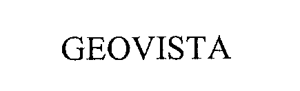 Trademark Logo GEOVISTA