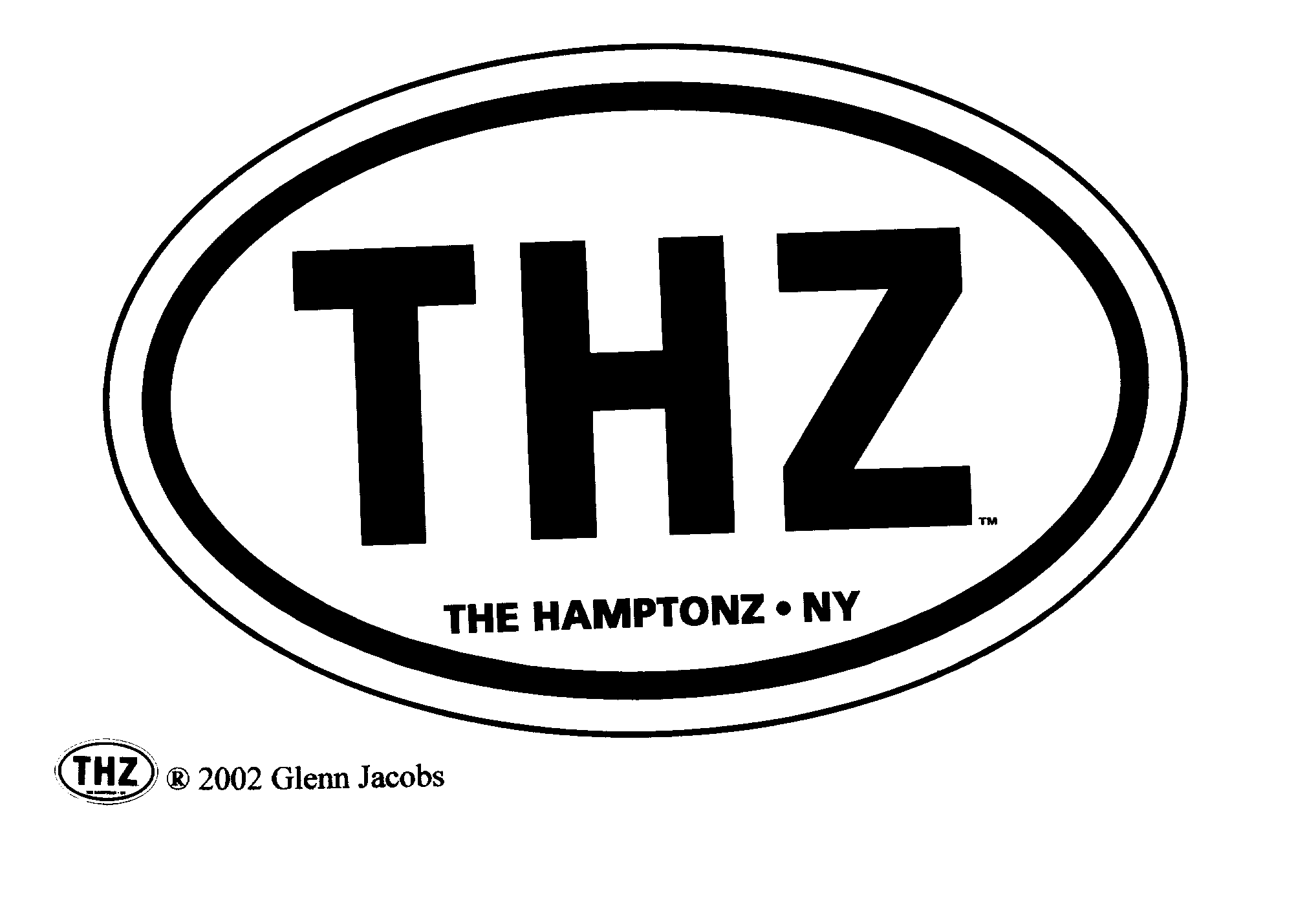 Trademark Logo THZ THE HAMPTONZ NY