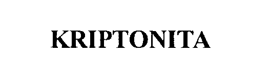  KRIPTONITA