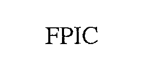 Trademark Logo FPIC