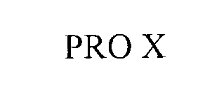 Trademark Logo PRO X