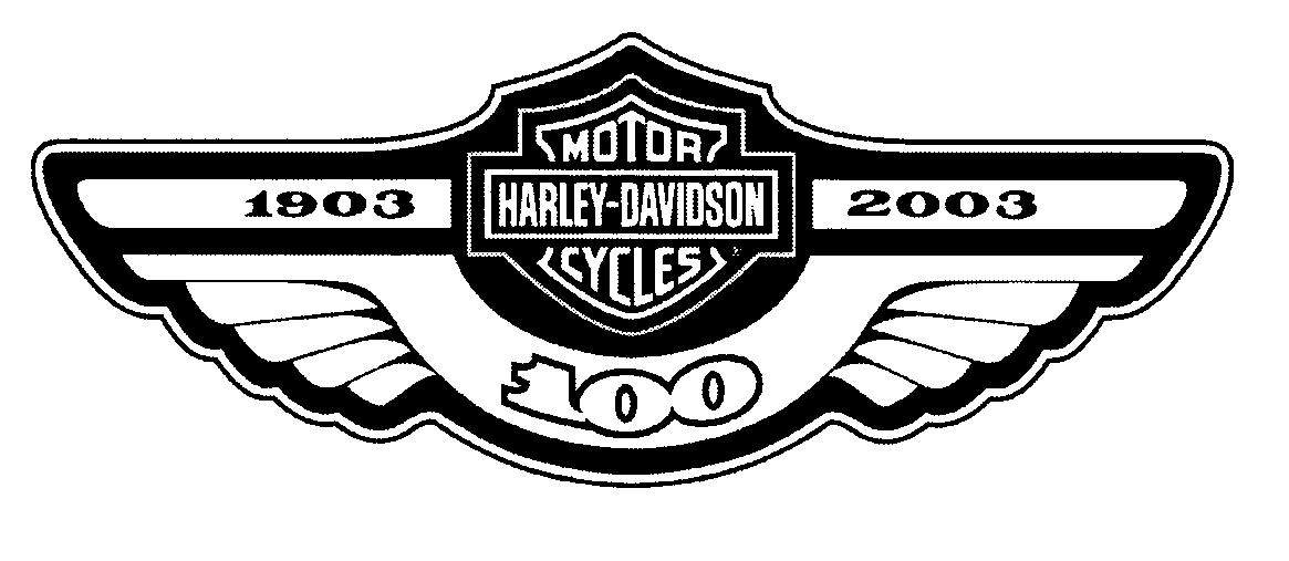 Trademark Logo 1903 HARLEY-DAVIDSON MOTOR CYCLE 2003 100