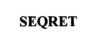 Trademark Logo SEQRET