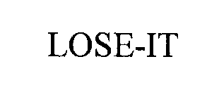 Trademark Logo LOSE-IT