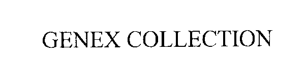 Trademark Logo GENEX COLLECTION