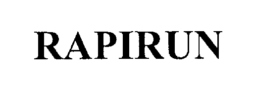 Trademark Logo RAPIRUN