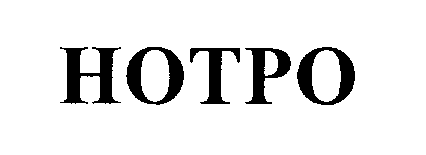 Trademark Logo HOTPO