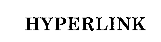 Trademark Logo HYPERLINK