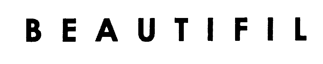 Trademark Logo BEAUTIFIL