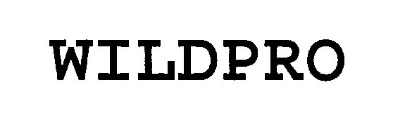 Trademark Logo WILDPRO