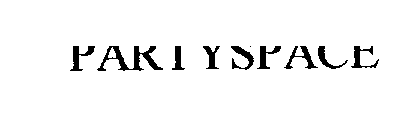Trademark Logo PARTYSPACE