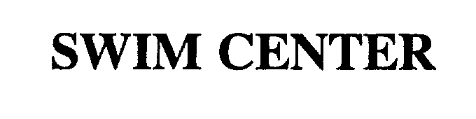 Trademark Logo SWIM CENTER