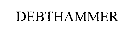 Trademark Logo DEBTHAMMER