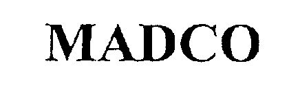 Trademark Logo MADCO