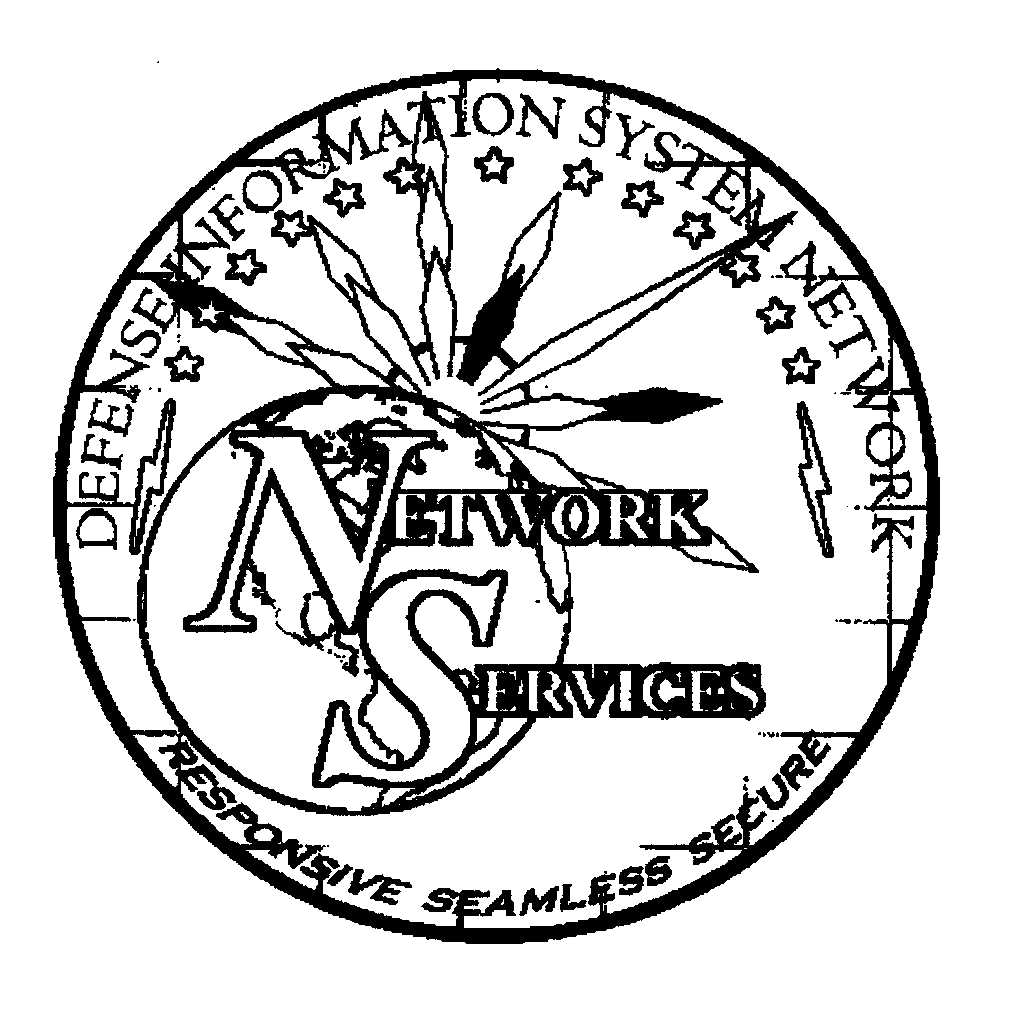 Trademark Logo DEFENSE INFORMATION SYSTEM NETWORK NETWORK SERVICES RESPONSIVE SEAMLESS SECURE