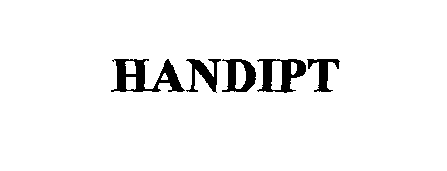 Trademark Logo HANDIPT