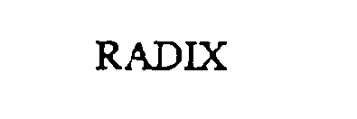 RADIX