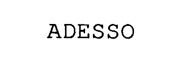 Trademark Logo ADESSO