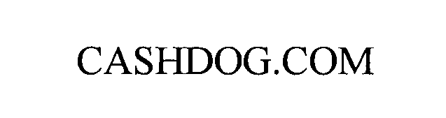Trademark Logo CASHDOG.COM