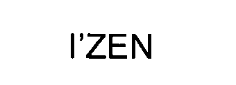 Trademark Logo I'ZEN