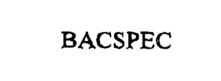 Trademark Logo BACSPEC