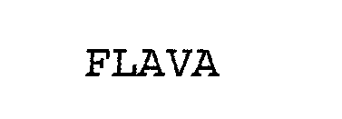 Trademark Logo FLAVA