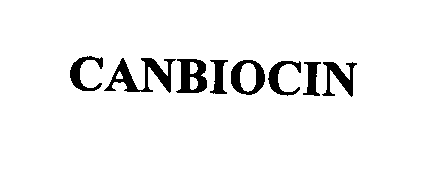 Trademark Logo CANBIOCIN