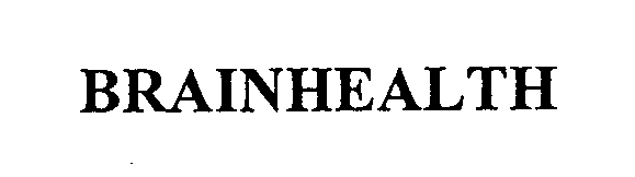Trademark Logo BRAINHEALTH