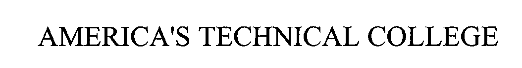 Trademark Logo AMERICA'S TECHNICAL COLLEGE
