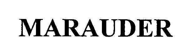 Trademark Logo MARAUDER