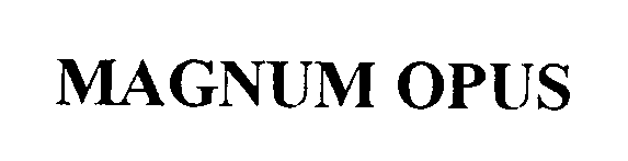 Trademark Logo MAGNUM OPUS