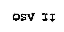 Trademark Logo OSV II