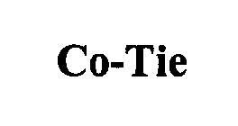 Trademark Logo CO-TIE