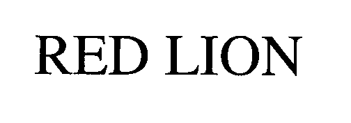 Trademark Logo RED LION