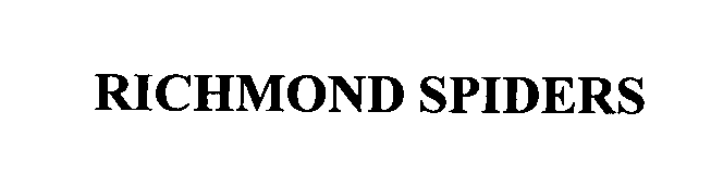 Trademark Logo RICHMOND SPIDERS