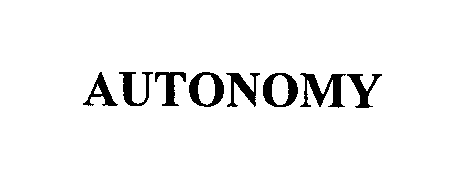 AUTONOMY