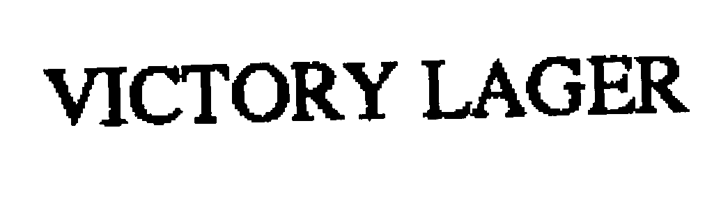 Trademark Logo VICTORY LAGER