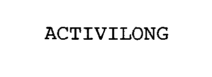 Trademark Logo ACTIVILONG