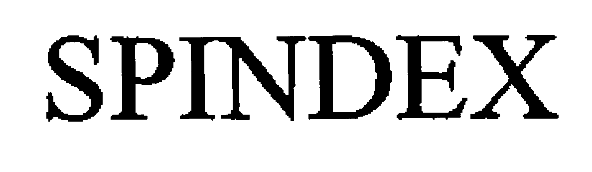 Trademark Logo SPINDEX