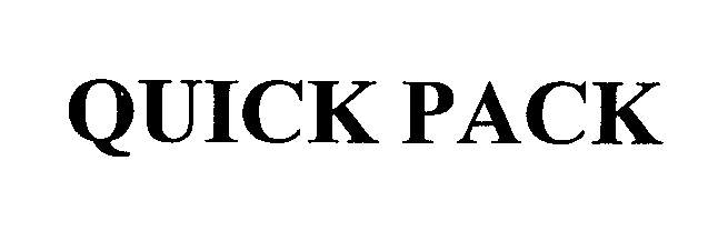 Trademark Logo QUICK PACK
