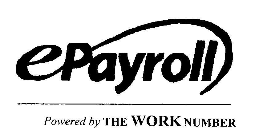  EPAYROLL POWERED BY THE WORK NUMBER