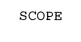  SCOPE