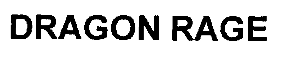Trademark Logo DRAGON RAGE