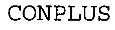 Trademark Logo CONPLUS