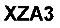 Trademark Logo XZA3