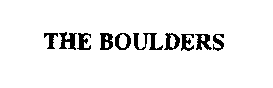 Trademark Logo THE BOULDERS