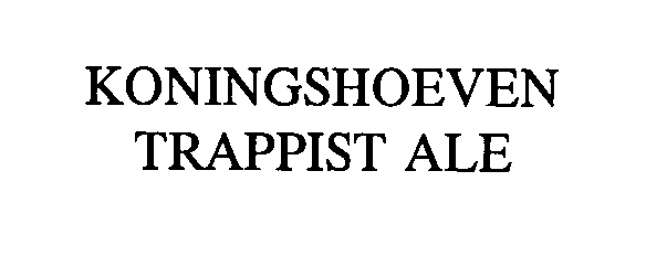 Trademark Logo KONINGSHOEVEN TRAPPIST ALE