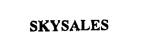 Trademark Logo SKYSALES