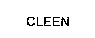 Trademark Logo CLEEN